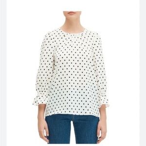Kate Spade Polka Dot Blouse
